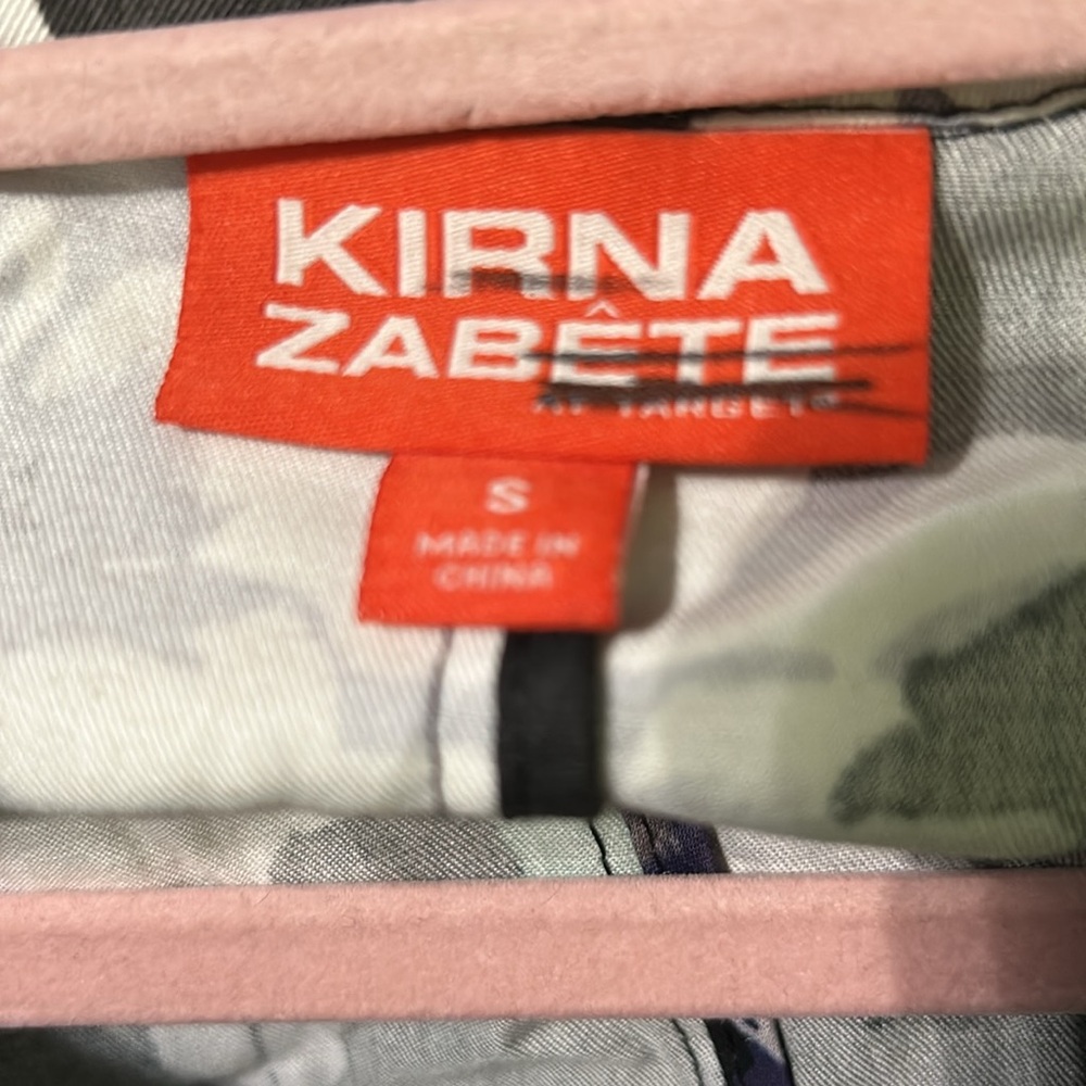 Kirna Zabete for Target Floral Print Belted Trench Coat - Picture 6 of 6